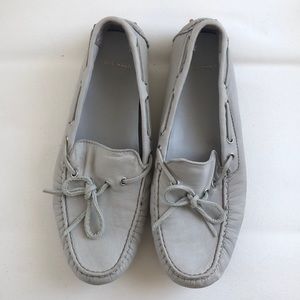 Cole Haan Light Grey Driving Shoes Size 6.5